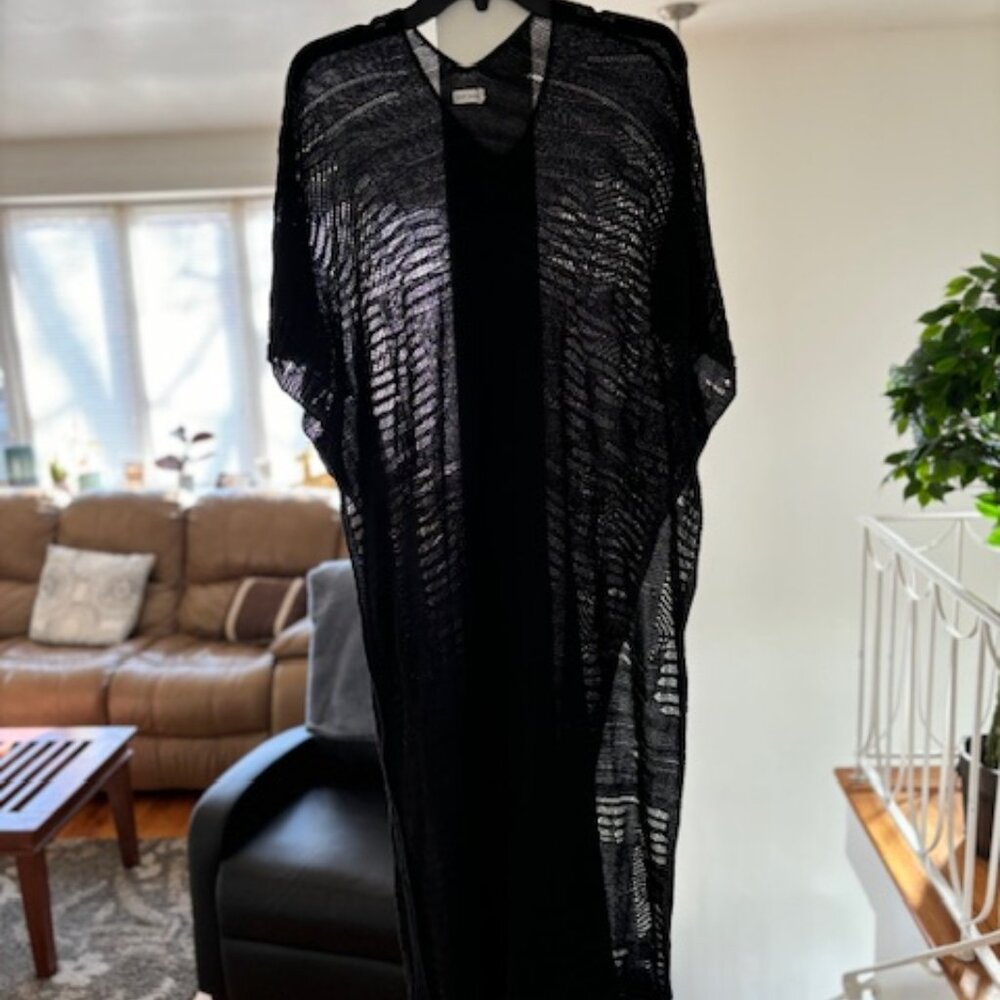 mer sea 100% cotton loose knit tunic one size